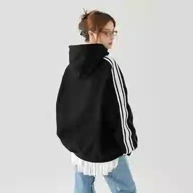 GOLFCROSS Vintage Striped Hoodie