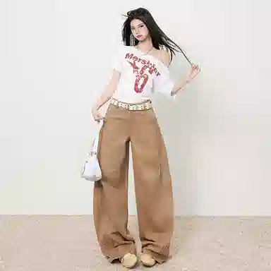 拾籍 通勤简约舒适百搭牛仔裤 女款