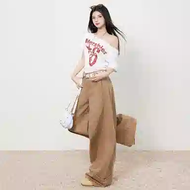 拾籍 通勤简约舒适百搭牛仔裤 女款