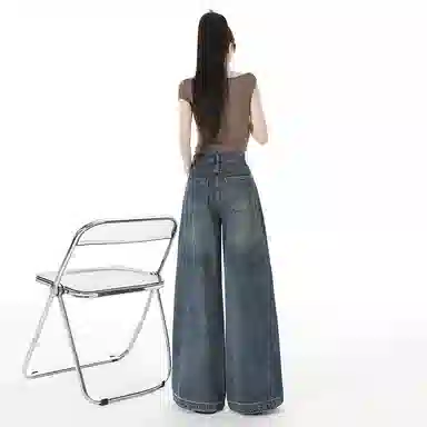 拾籍 时尚舒适休闲简约牛仔裤 女款