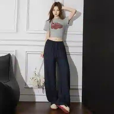 拾籍 舒适潮流百搭休闲裤 女款