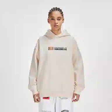 BONELESS Cork Mesh Logo Hoodie