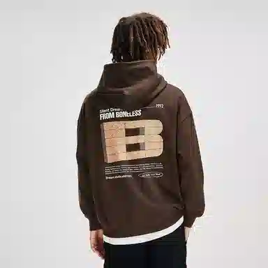 BONELESS Cork Mesh Logo Hoodie