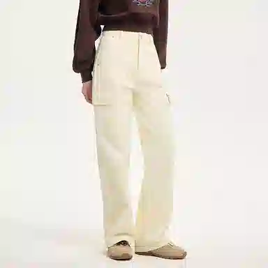 BONELESS Pocket Straight Basic Pants