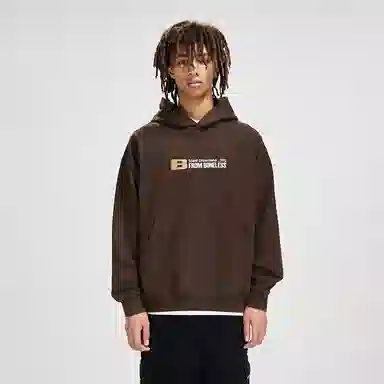 BONELESS Cork Mesh Logo Hoodie