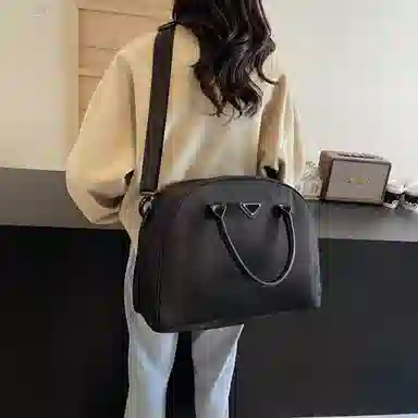 NOMK Bowling Bag Black Purple