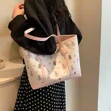 NOMK Tote Bag Blue Pink