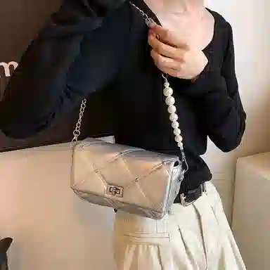 NOMK Chain Crossbody Bag