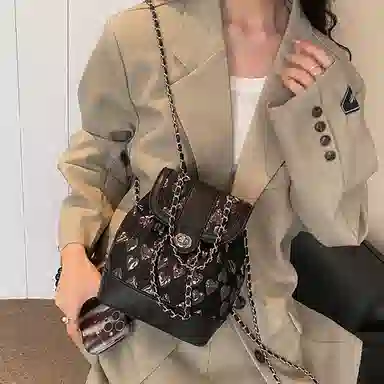 NOMK Backpack Black/Silver