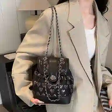 NOMK Backpack Black/Silver