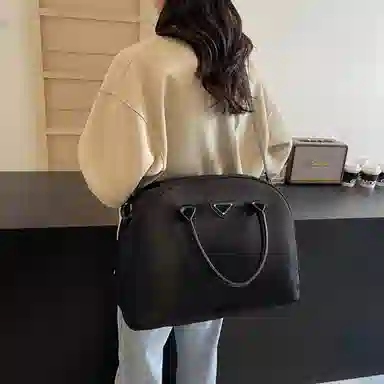 NOMK Bowling Bag Black Purple