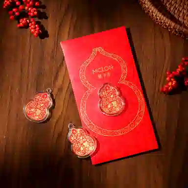 曼卡龙 享葫享财#好运 金 挂件 男女同款情侣款