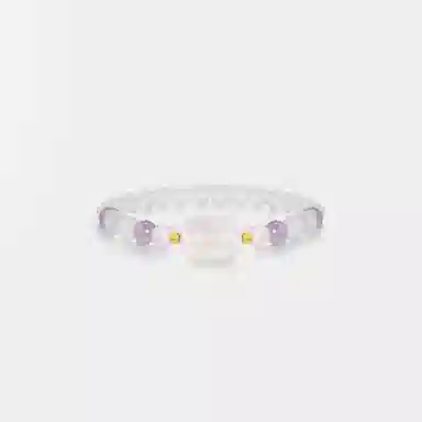 曼卡龙 温柔白月 简约时尚 玉髓 手串 女款