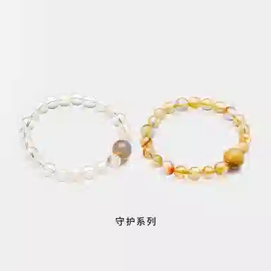 曼卡龙 五行守护·金#好运天然 白水晶 手串 女款
