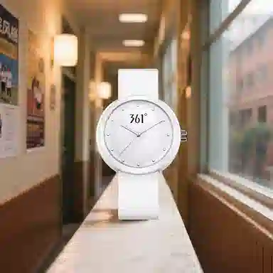 361° Quartz Watch Black Dial