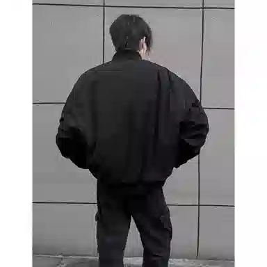 虫小绿 高街潮流飞行员短款加棉保暖棒球服夹克 男女同款