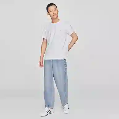 Lee Xline Logo Print Tee Black