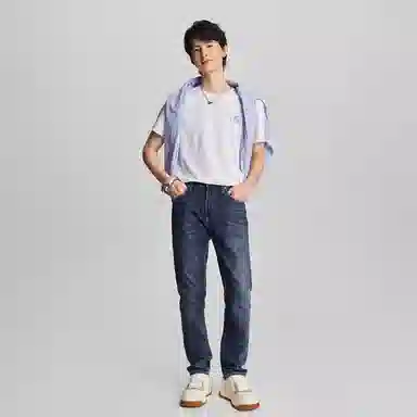 Lee 709 Mid Waist Tapered Jeans