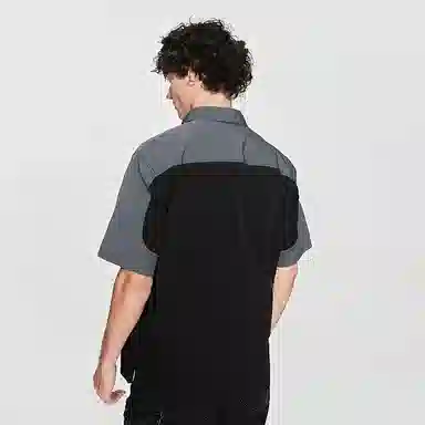 Lee SS24 Black Racing Print Polo Shirt