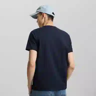 Lee Xline Logo Print Tee Black