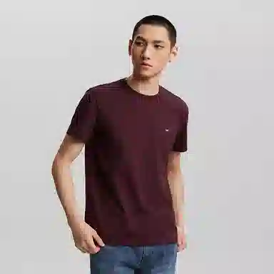 Lee Xline Logo Print Tee Black