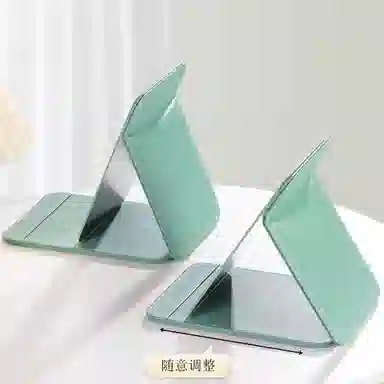 悦语 镜子化妆镜便携家用随身小梳妆镜台式桌面折叠