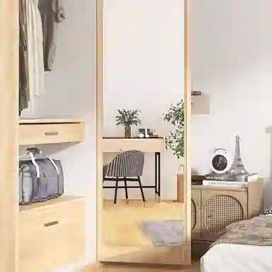 悦语 软镜子亚克力贴墙自粘卫生间浴室家用拼接身镜宿舍网红款化妆镜面