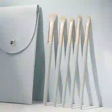 悦语  石青眼部套刷绿云眼影刷套装 便携