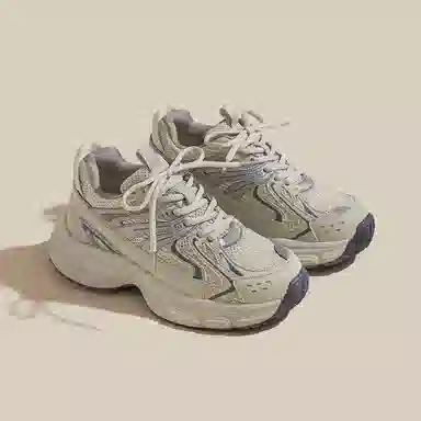 AGSDON Low-Top Thick-Soled Sneakers