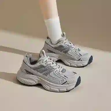 AGSDON Low-Top Thick-Soled Sneakers