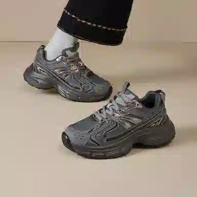 AGSDON Low-Top Thick-Soled Sneakers