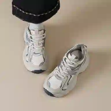 AGSDON Low-Top Thick-Soled Sneakers