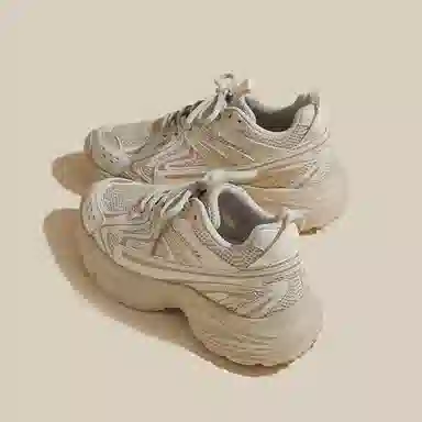 AGSDON Low-Top Thick-Soled Sneakers