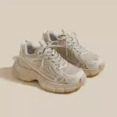 AGSDON Low-Top Thick-Soled Sneakers