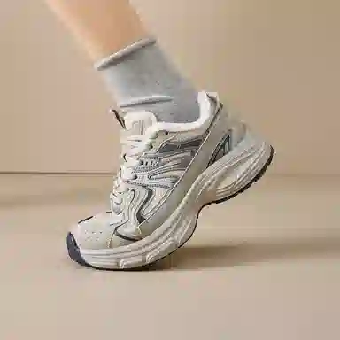 AGSDON Low-Top Thick-Soled Sneakers