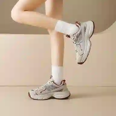 AGSDON Low-Top Thick-Soled Sneakers