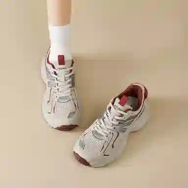 AGSDON Low-Top Thick-Soled Sneakers