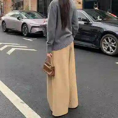 西木汀 可可月光 小众设计高级感通勤百搭时尚链条包 牛皮 手提包 常规 女款 深邃黑/橄榄绿/美拉德棕