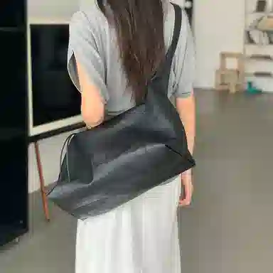 西木汀 向野 小众设计高级感通勤百搭简约 牛皮 斜挎单肩包 常规 女款 多色