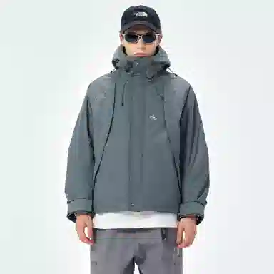 KXLFCHN Outdoor Hooded Jacket