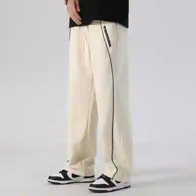 FIDO DIDO Logo Striped Lounge Pants