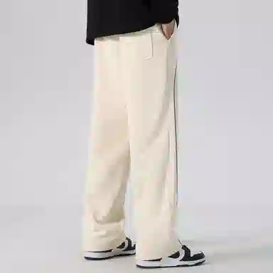 FIDO DIDO Logo Striped Lounge Pants