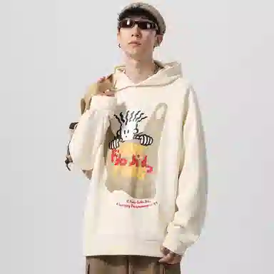 FIDO DIDO Basic Logo Hoodie