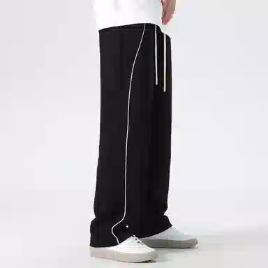 FIDO DIDO Logo Striped Lounge Pants