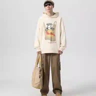 FIDO DIDO Basic Logo Hoodie