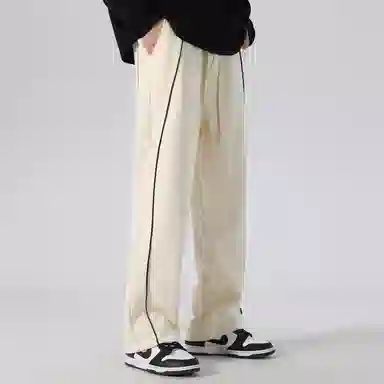 FIDO DIDO Logo Striped Lounge Pants