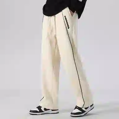 FIDO DIDO Logo Striped Lounge Pants