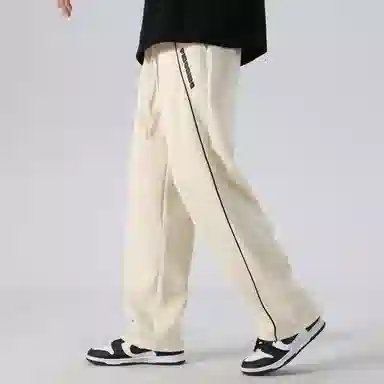 FIDO DIDO Logo Striped Lounge Pants