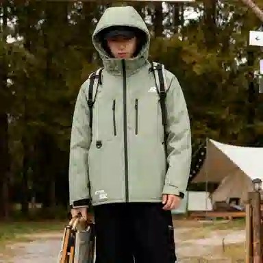 Raucohouse Mountain Outdoor Hoodie Coat