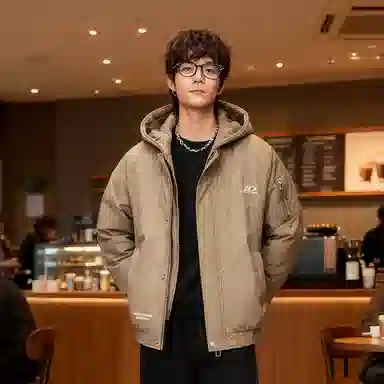 Raucohouse Duck Down Hooded Jacket